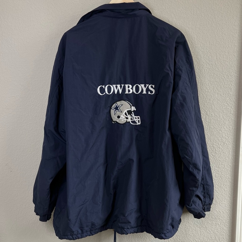 Vintage dallas cowboys fleece lined jacket